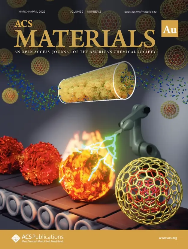 ACS Materials journal cover artwork