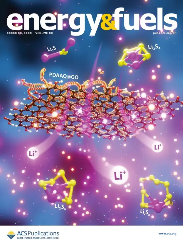 Energy & Fuels journal cover artwork