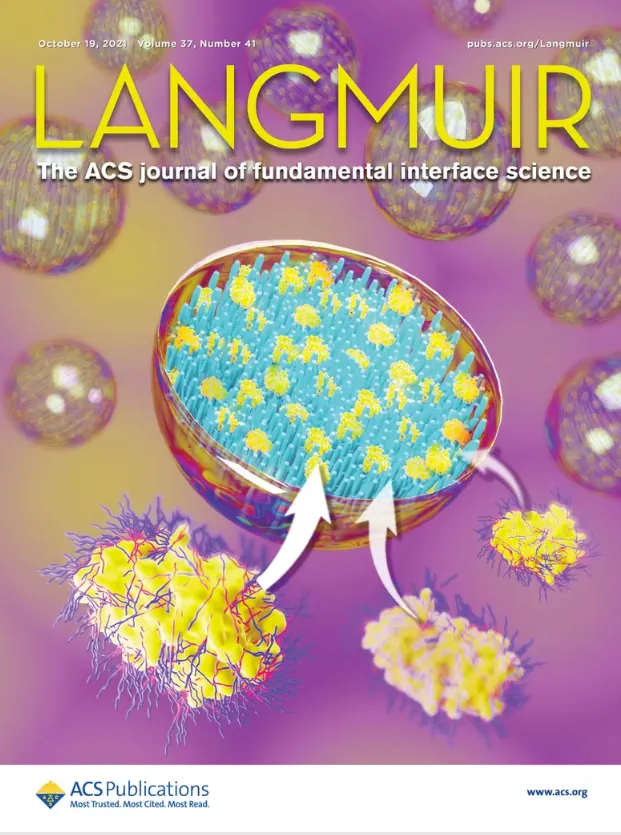 Langmuir journal cover artwork